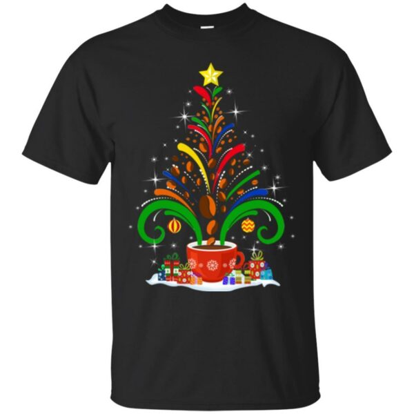 Coffee T-Shirt Coffee Christmas Tree Funny Coffee Shirts