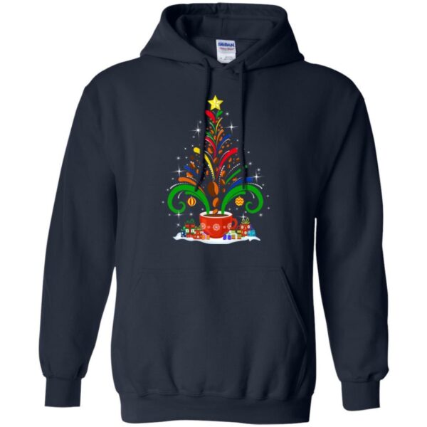 Coffee T-Shirt Coffee Christmas Tree Funny Coffee Shirts - Image 9