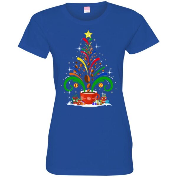 Coffee T-Shirt Coffee Christmas Tree Funny Coffee Shirts - Image 11