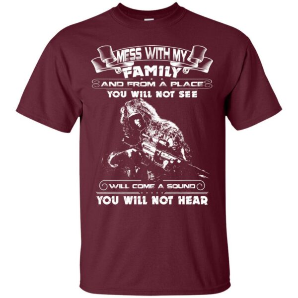 Mess With My Family Veterans T-shirts & Hoodie for Veteran's Day - Image 4