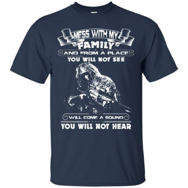 Mess With My Family Veterans T-shirts & Hoodie for Veteran's Day - Image 5