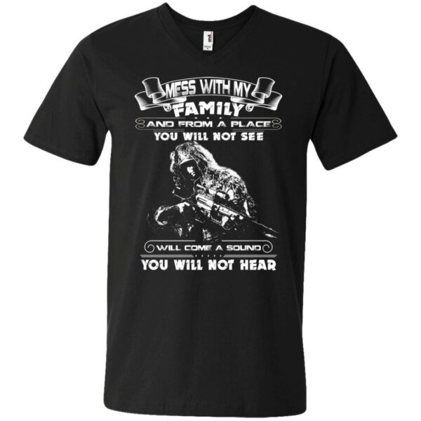 Mess With My Family Veterans T-shirts & Hoodie for Veteran's Day - Image 11