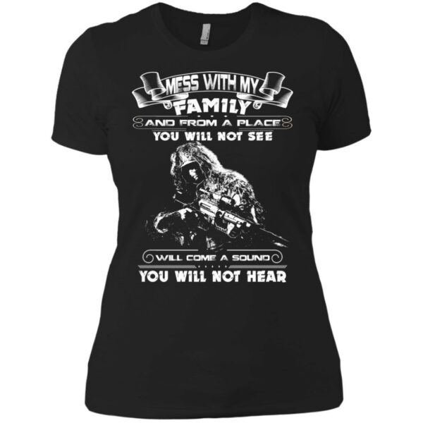 Mess With My Family Veterans T-shirts & Hoodie for Veteran's Day - Image 13