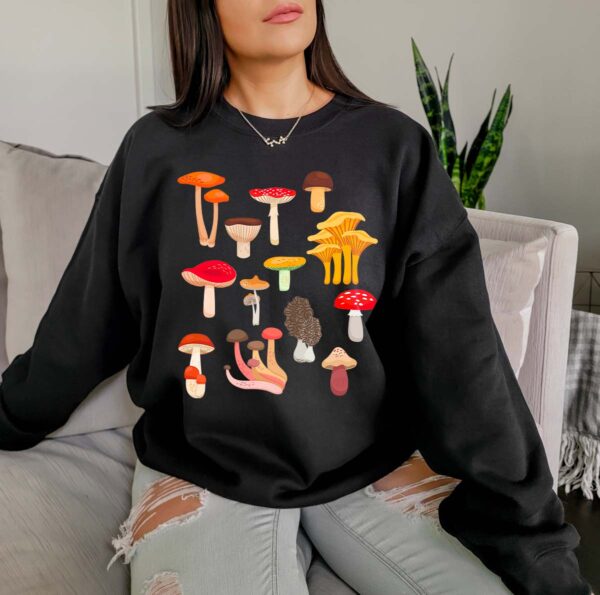 Mushroom Forager Sweatshirt - Image 3