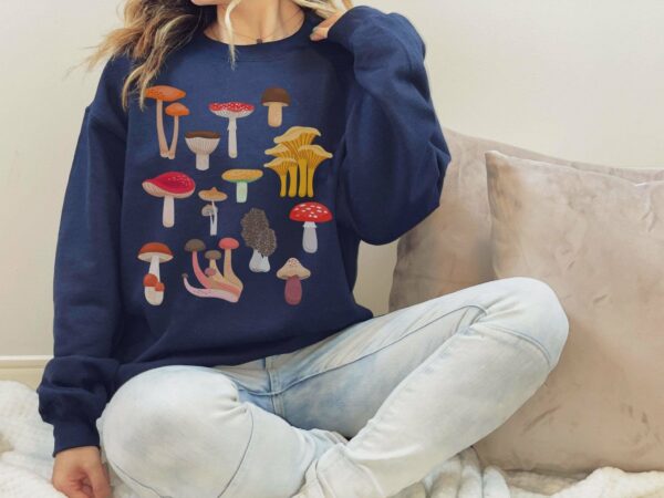 Mushroom Forager Sweatshirt - Image 2