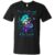 982 Anvil Men's Printed V-Neck T-Shirt