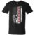982 Anvil Men's Printed V-Neck T-Shirt