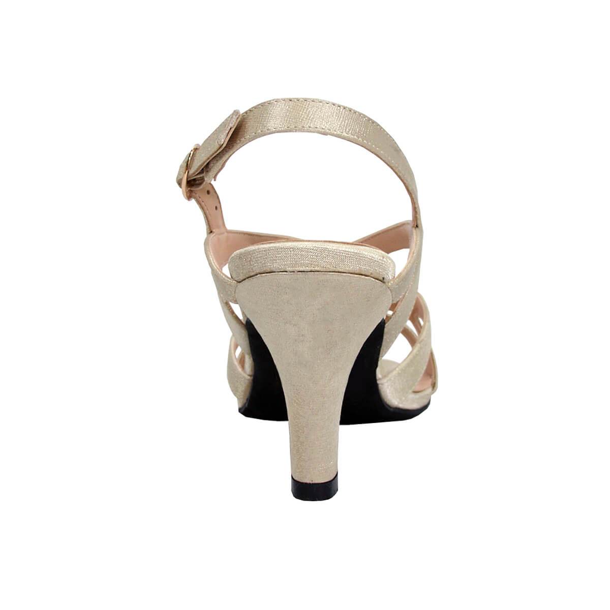 FLORAL Charlotte Women's Wide Width Criss-Cross Dress Sandals - Image 12