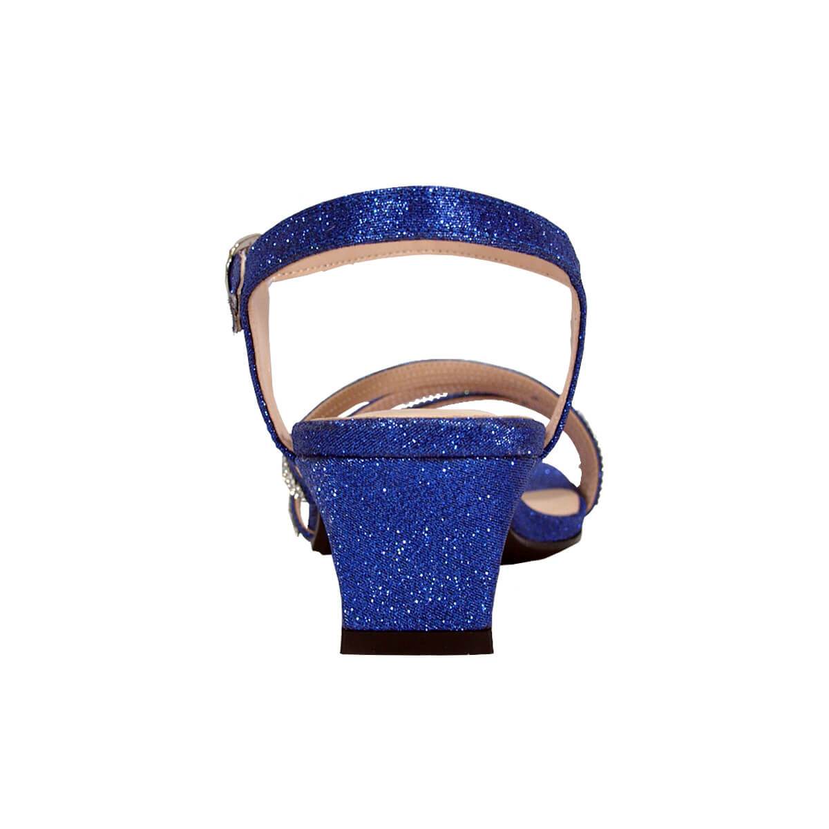 FLORAL Jenna Women's Wide Width Glittery Heeled Sandals - Image 4