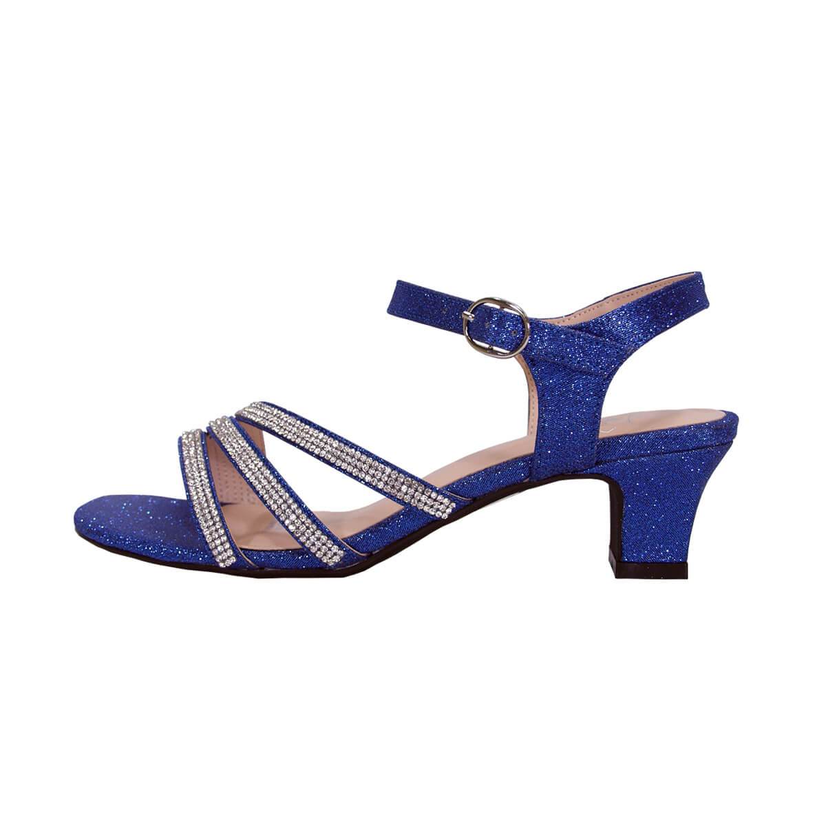 FLORAL Jenna Women's Wide Width Glittery Heeled Sandals - Image 3