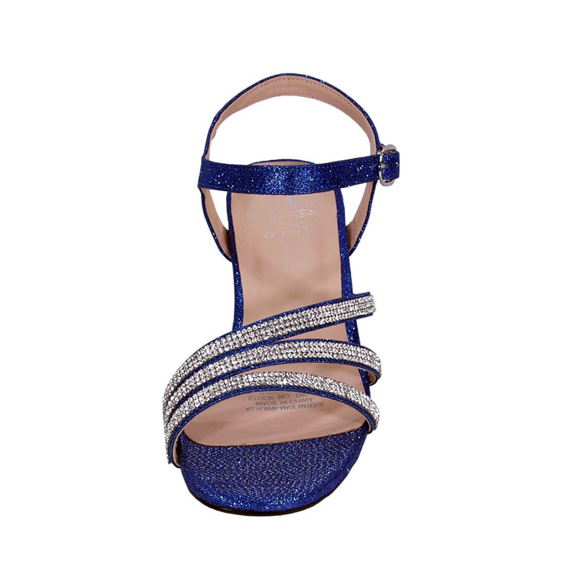 Alternative view of FLORAL Jenna Women's Wide Width Glittery Heeled Sandals