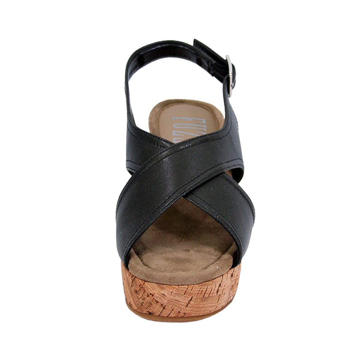 FUZZY Anya Women's Wide Width Platform Casual Sandals - Image 10