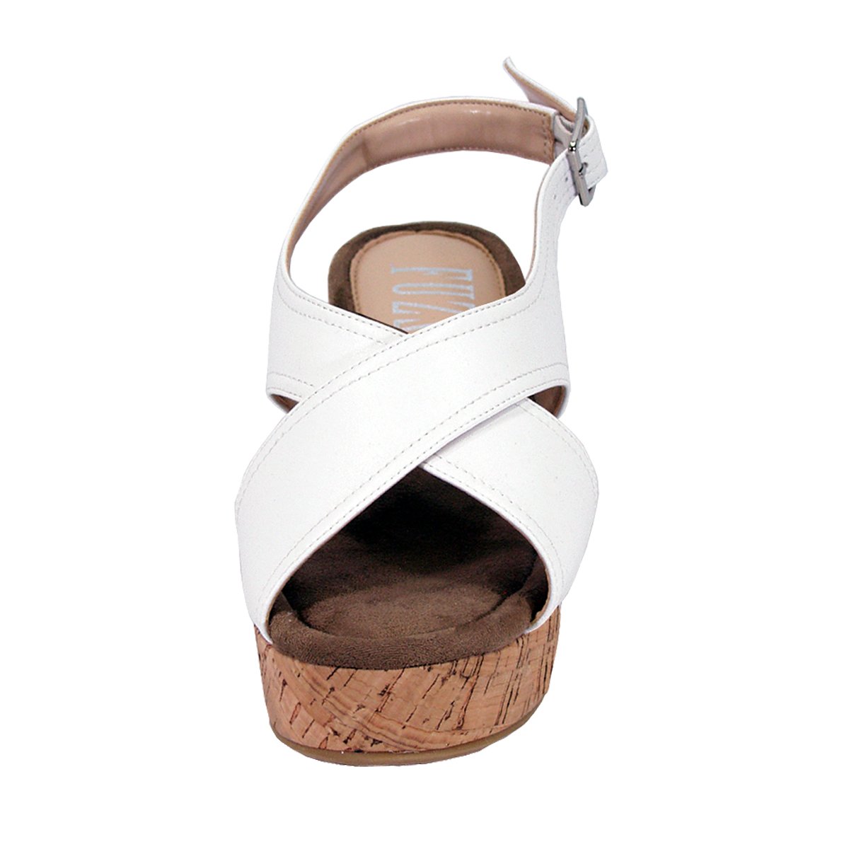 FUZZY Anya Women's Wide Width Platform Casual Sandals - Image 6