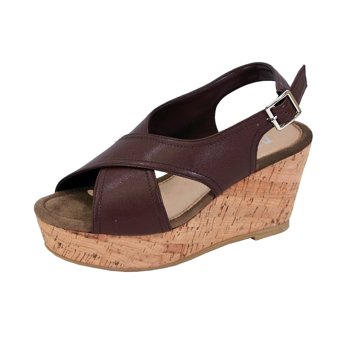 FUZZY Anya Women's Wide Width Platform Casual Sandals - Image 17