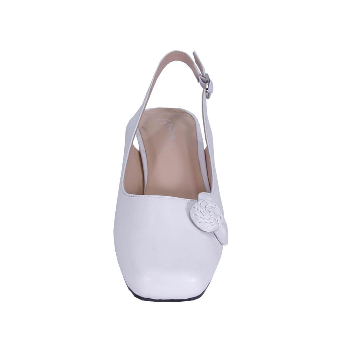 PEERAGE Cheryl Women's Wide Width Leather Slingback Pumps - Image 14