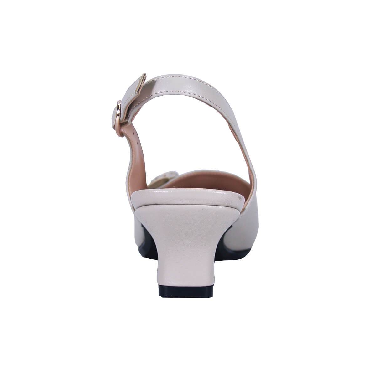 PEERAGE Cheryl Women's Wide Width Leather Slingback Pumps - Image 12