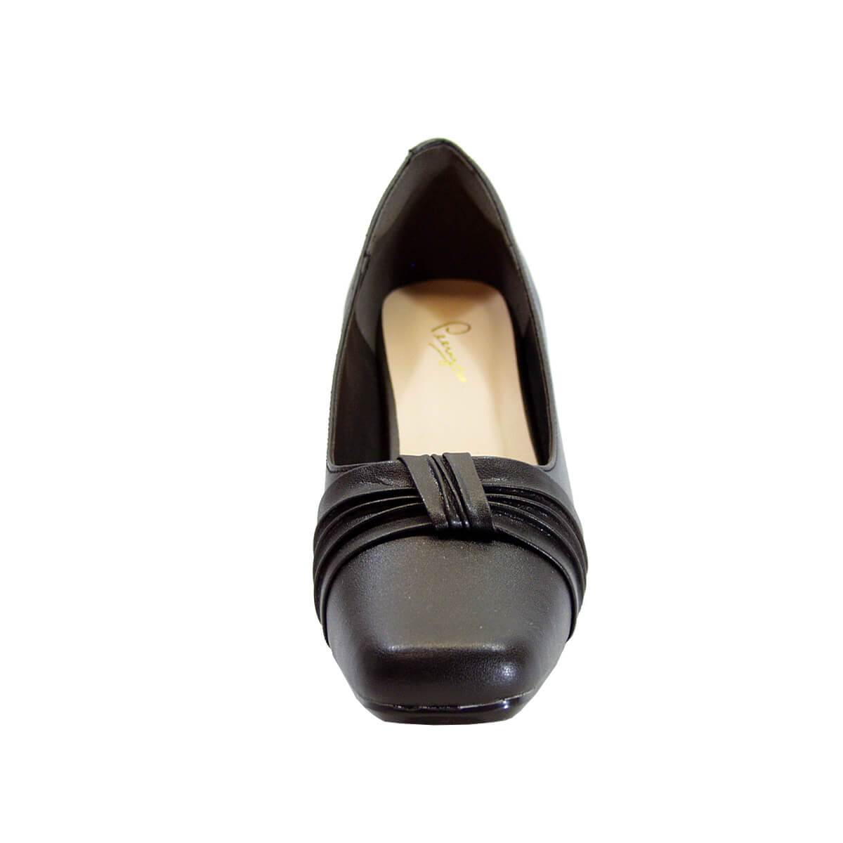 Alternative view of PEERAGE Cici Women's Wide Width Leather Low Heel Dress Pumps