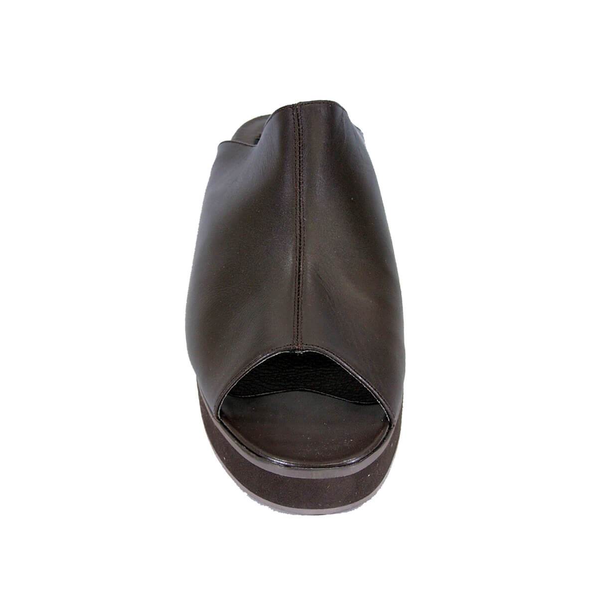 Alternative view of PEERAGE Leena Women's Wide Width Comfort Leather Sandals