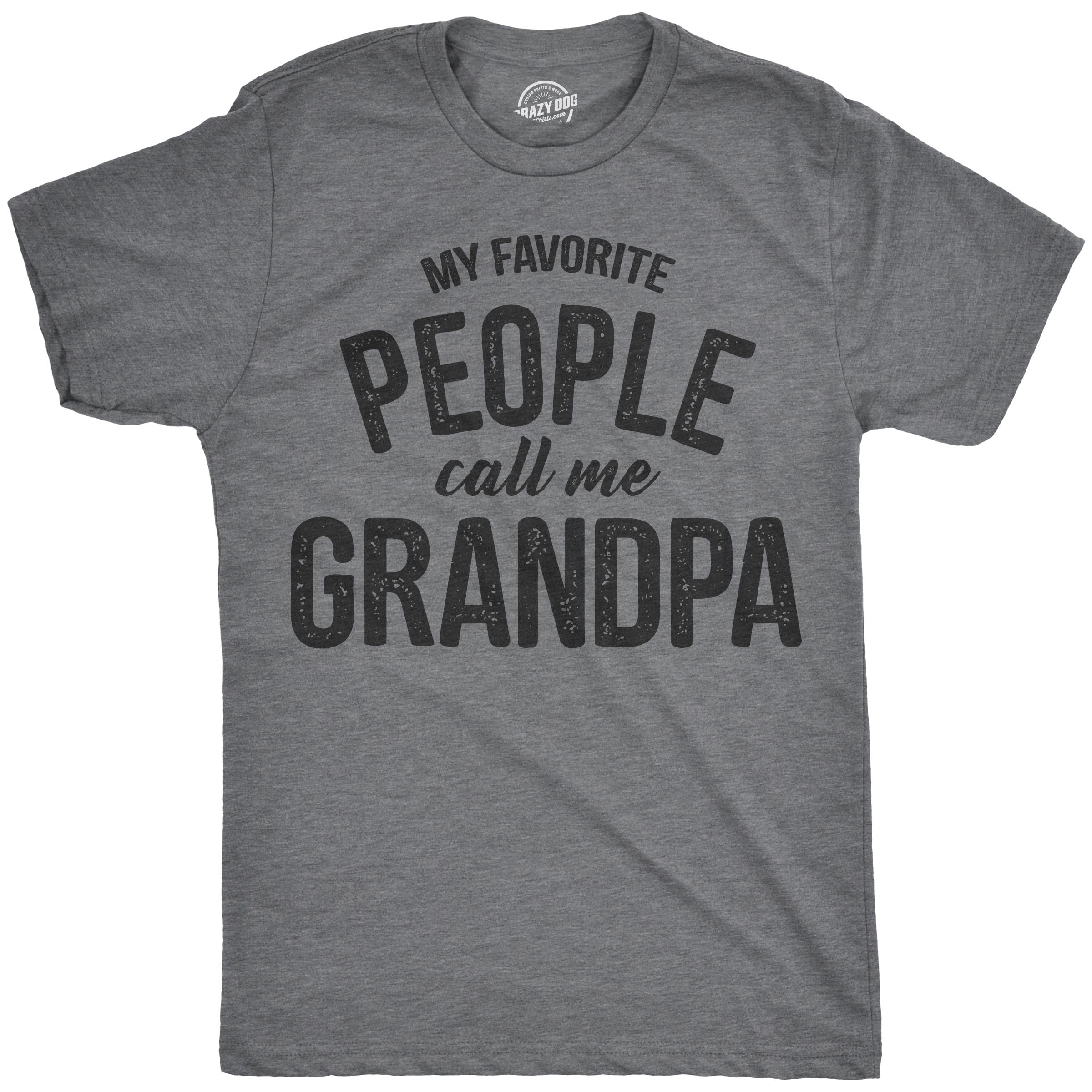 Letsox My Favorite People Call Me Grandpa Men's T Shirt